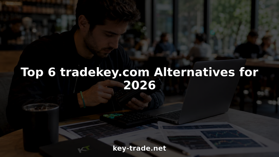 Trader examining trading keypads in home office