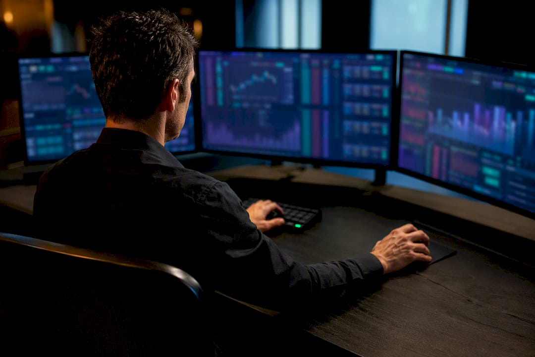 Trader using cross-platform hotkey workstation