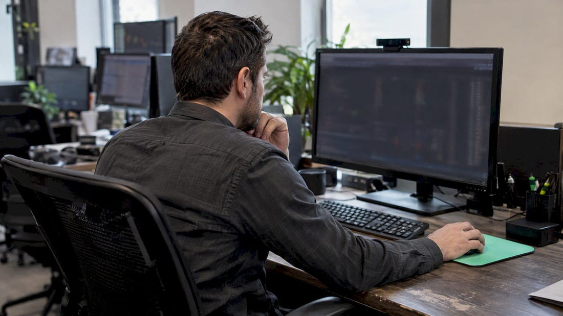 Trader checks margin before reversing position